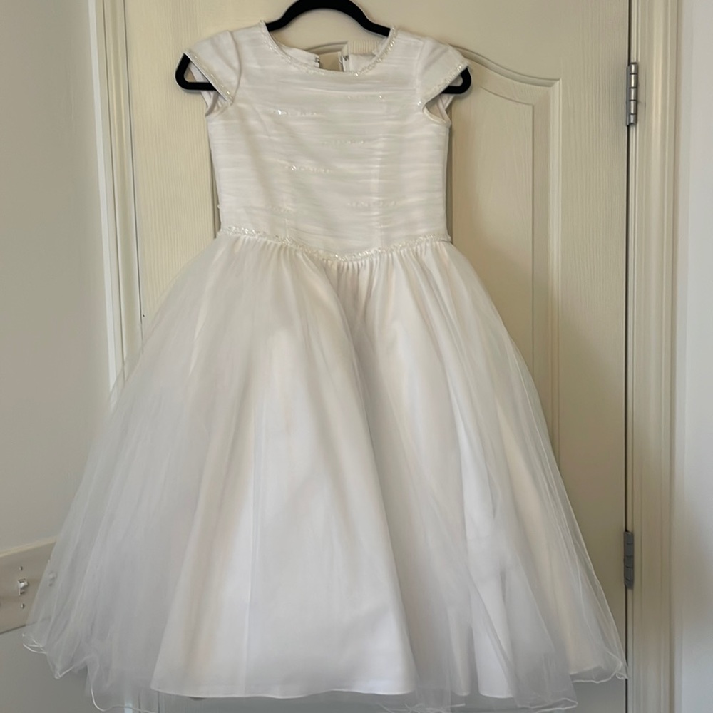Girls flower girl or communion dress